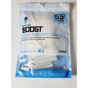 Integra Boost 2-Way Humidity Control Pack 55% RH 67Gram 6-Pack